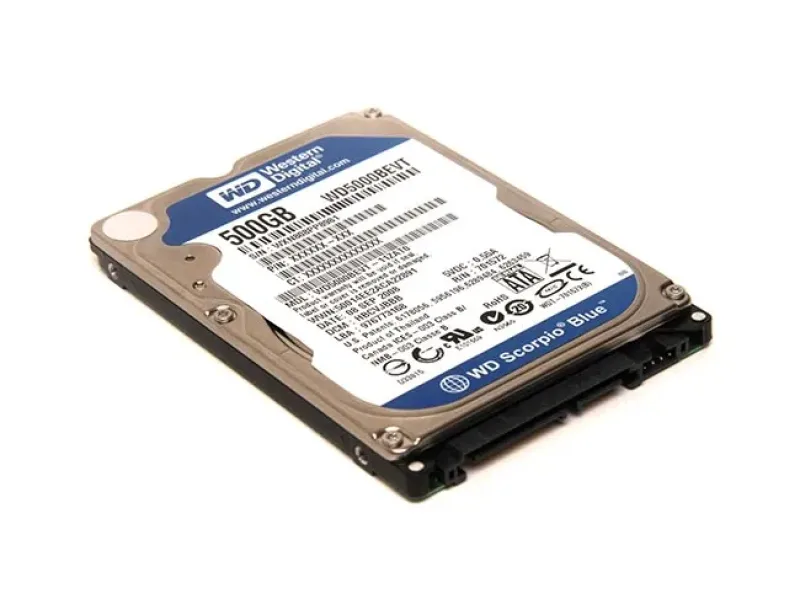 WD5000BEVT - Western Digital Scorpio Blue 500GB 5400RPM SATA 3Gb/s 8MB Cache 2.5-inch Hard Drive