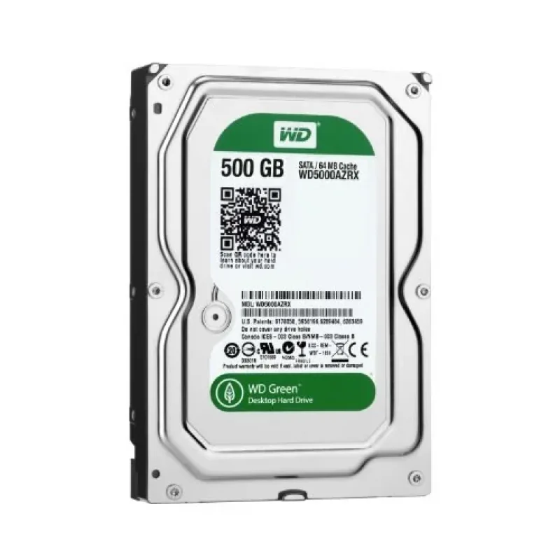 WD5000CS - Western Digital Caviar Green 500GB 5400RPM SATA 3Gb/s 16MB Cache 3.5-inch Hard Drive