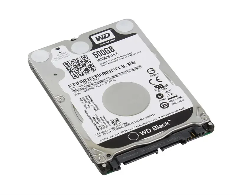 WD5000LPLX-22ZNTT0 - Western Digital Black 500GB 7200RPM SATA 6Gb/s 32MB Cache 2.5-inch Hard Drive
