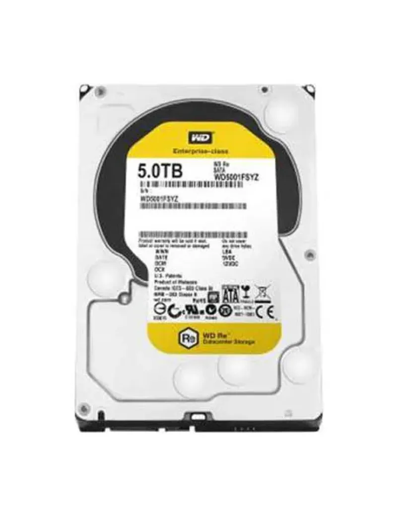 WD5001FSYZ - Western Digital Se 5TB 7200RPM SATA 6GB/s 128MB Cache 3.5-inch Hard Drive