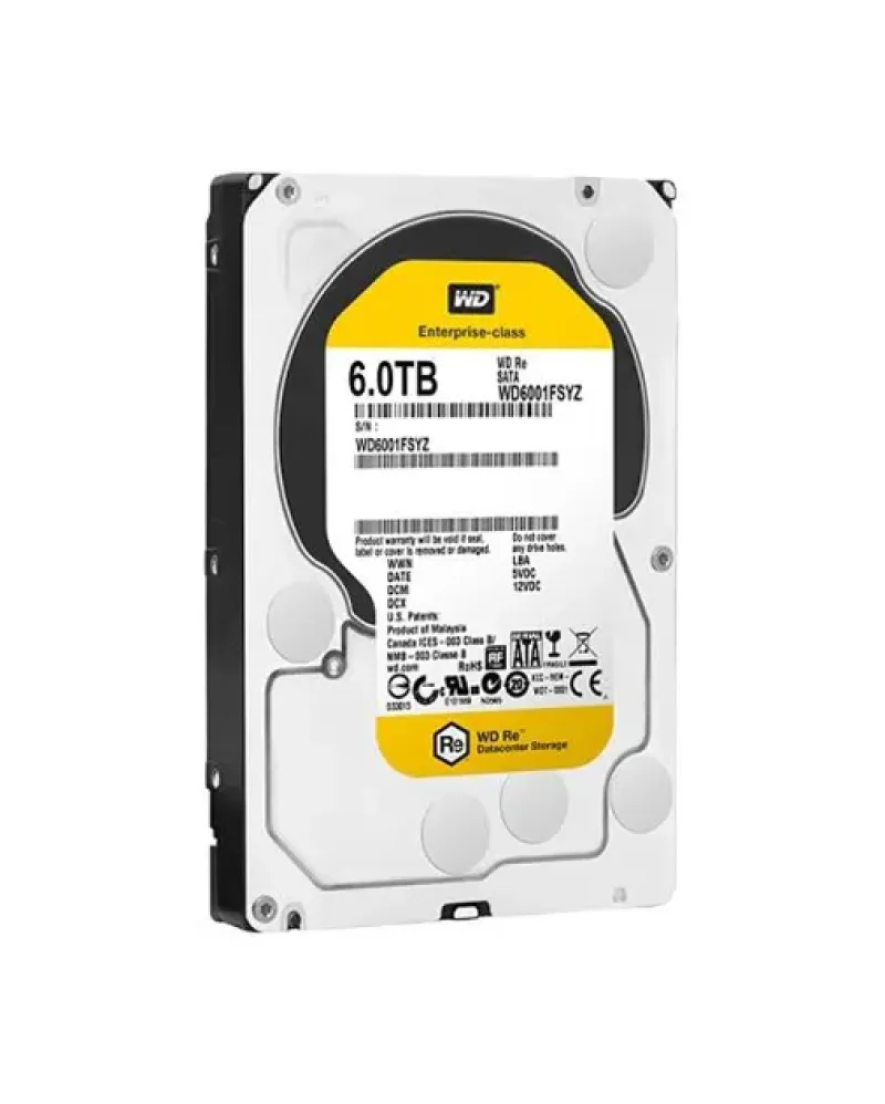 WD6001F4PZ - Western Digital Ae 6TB 5760RPM SATA 6Gb/s 64MB Cache 3.5-inch DataCenter Hard Drive