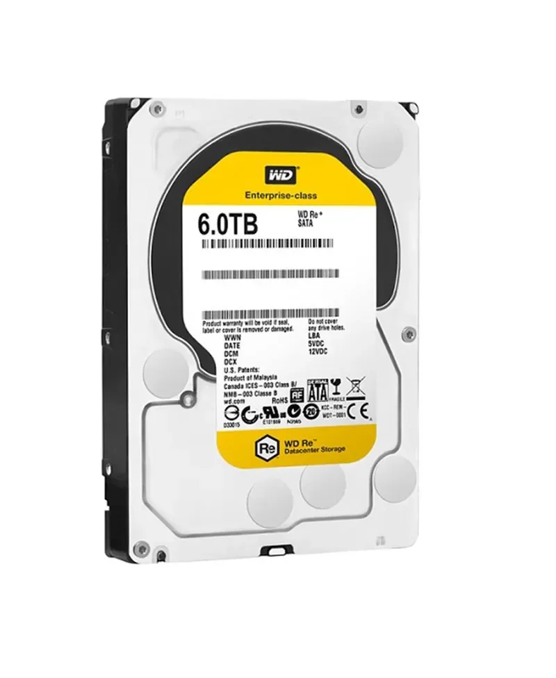 WD6001F9YZ - Western Digital Se 6TB SATA 6Gb/s 7200RPM 128MB Cache 3.5-inch Hard Drive