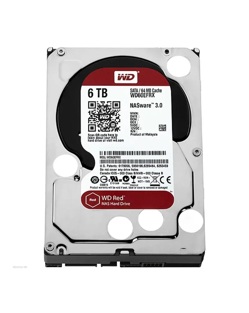 WD6002FFWX - Western Digital 6TB 7200RPM SATA 6Gb/s 128MB Cache 3.5-inch Hard Drive