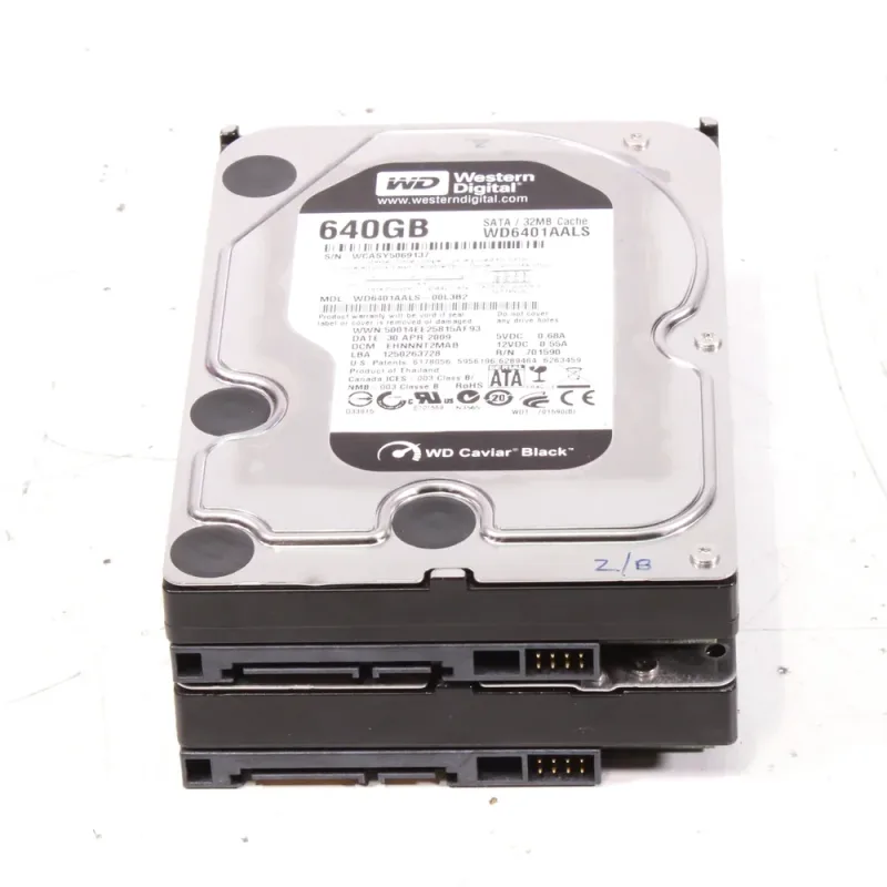 WD640AAKS-22A7B2 - Western Digital Blue 640GB 7200RPM SATA 3Gb/s 16MB Cache 3.5-inch Hard Drive