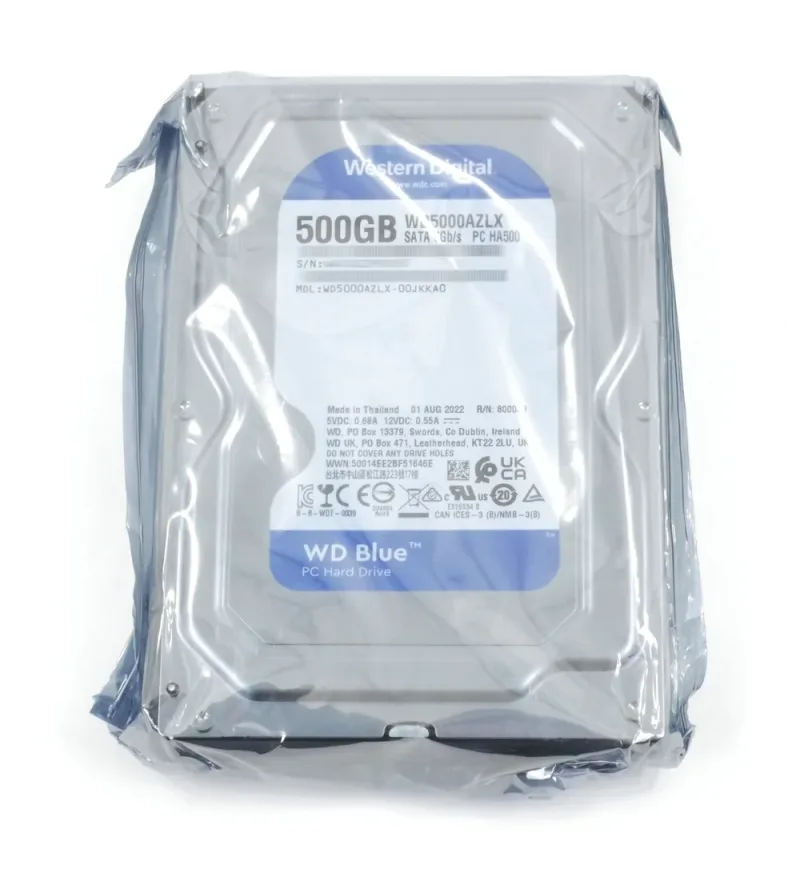 WD7500AZEX-00ZF5A0 - Western Digital Caviar Blue 750GB 7200RPM SATA 6Gb/s 64MB Cache 3.5-inch Hard Drive