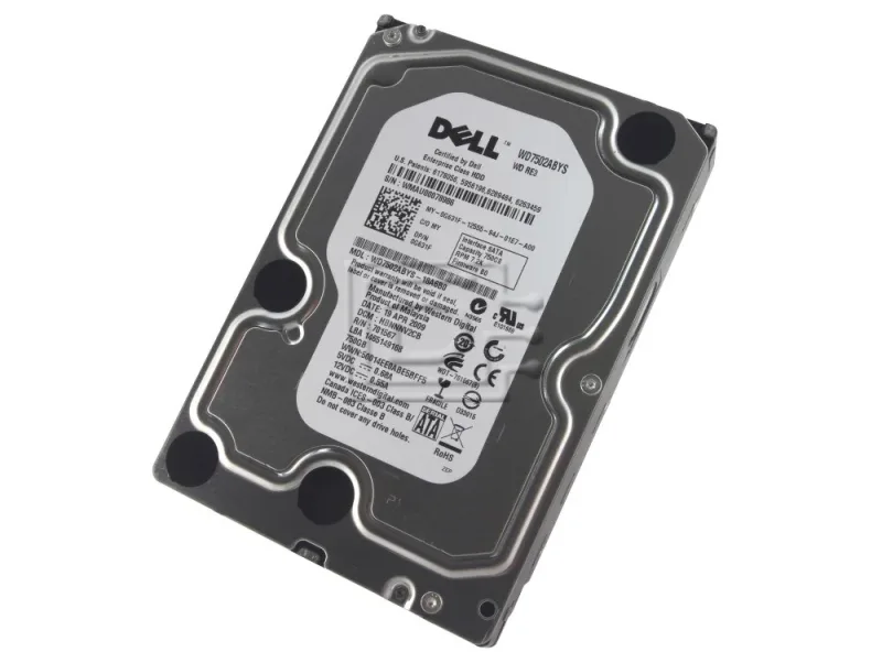 WD7501AAES-00T7NX - Western Digital Caviar Black 750GB 7200RPM SATA 3GB/s 32MB Cache 3.5-inch Hard Drive