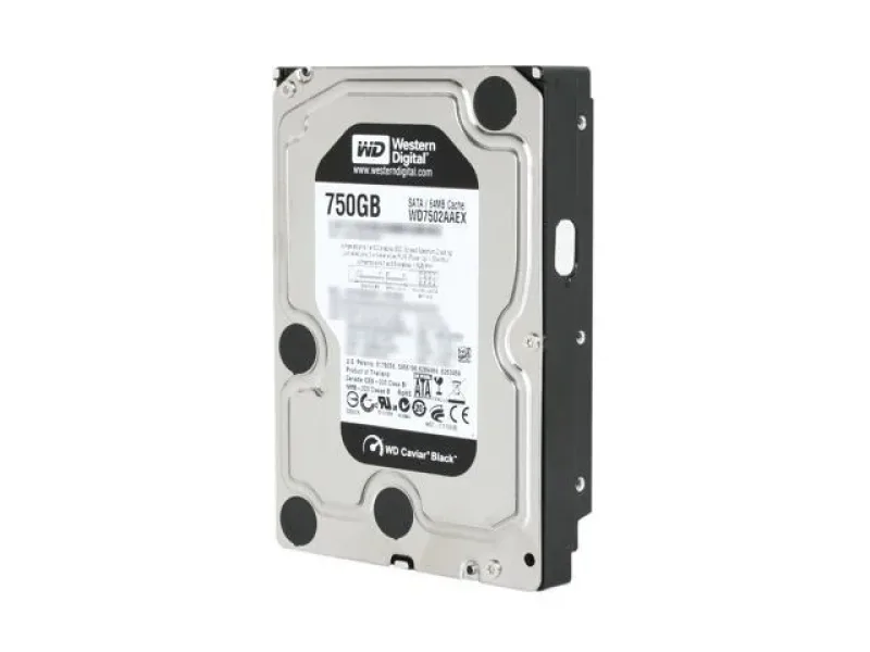 WD7501AAES-75W7A - Western Digital Caviar Black 750GB 7200RPM SATA 3GB/s 32MB Cache 3.5-inch Hard Drive