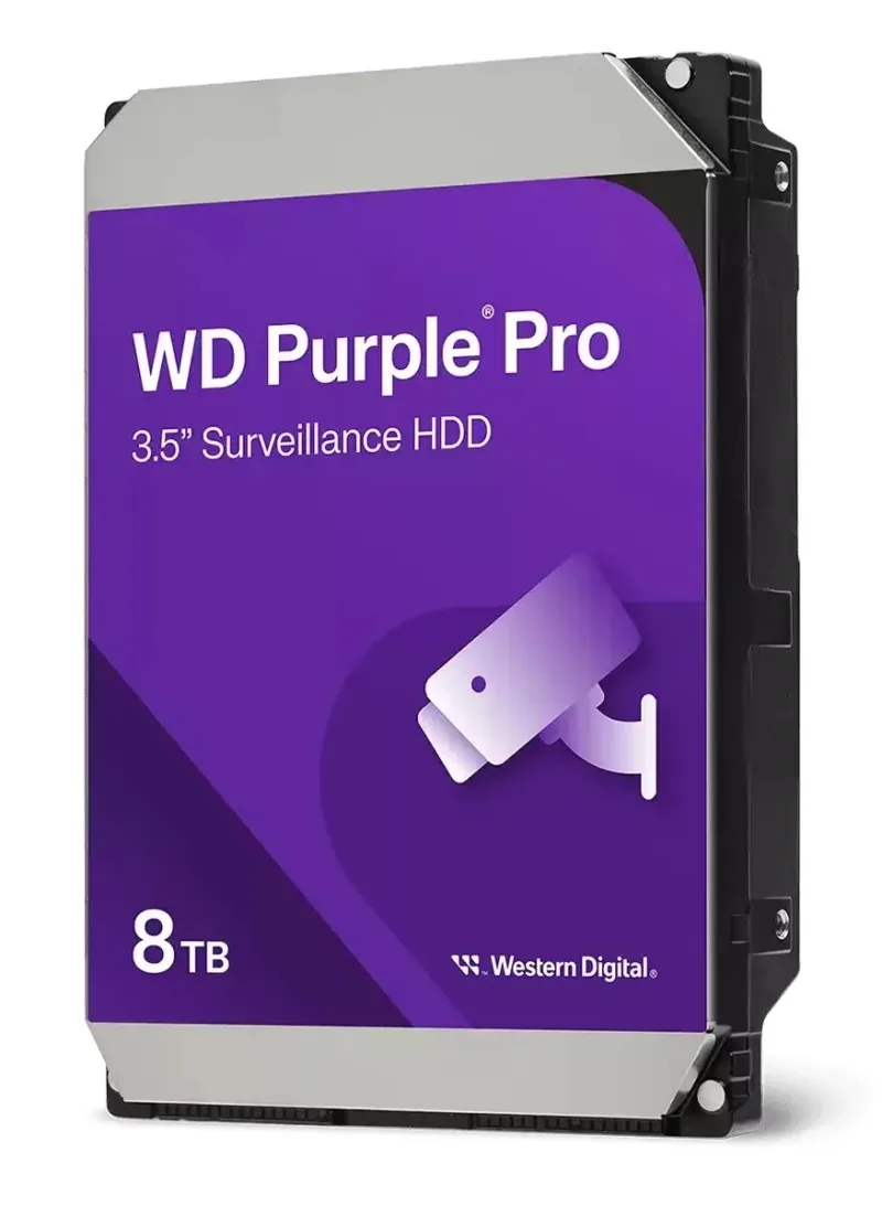 Western WD8002PURP Western Digital WD8002PURP Purple Pro 8TB 7200RPM 6Gb/s SATA 256MB Cache 3.5-Inch Hard Drive. In Stock