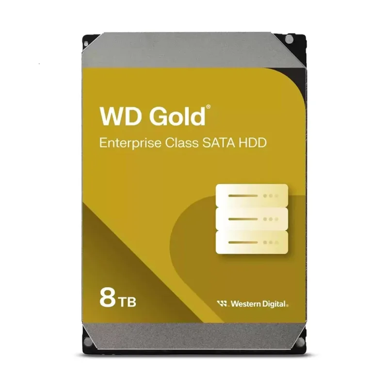 Western WD8005FRYZ Western Digital WD8005FRYZ Gold Enterprise 8TB 7200RPM SATA 6Gb/s 256MB Cache 3.5-Inch Enterprise Class Hard Drive