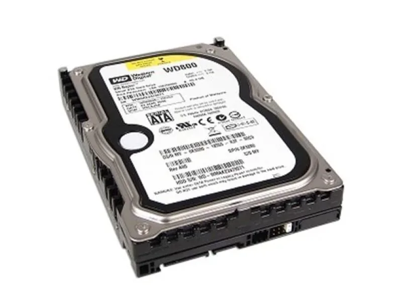WD800ADFD-60NLR5 - Western Digital Raptor 80GB 10000RPM SATA 3Gb/s 7-Pin 16MB Cache 3.5-inch Hard Drive