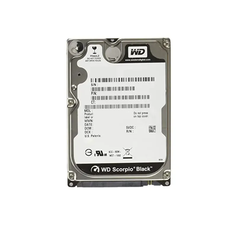 WD800BJKT - Western Digital Scorpio Black 80GB 7200RPM SATA 3Gb/s 16MB Cache 2.5-inch Hard Drive