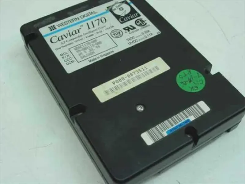 WDAC1170 - Western Digital 170MB 3.5-Inch IDE Hard Disk