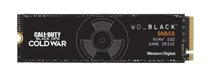 WDBB2F0010BNC-WRSN - Western Digital Black Call of Duty Black Ops Cold War Special Edition SN850 1TB Triple-Level Cell PCI Express 4.0 x4 NVMe M.2 2280 Gaming Solid State Drive