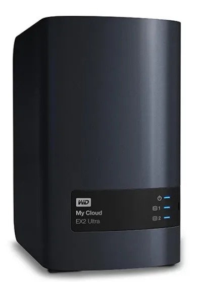 WDBVBZ0160JCH-NESN - Western Digital MY Cloud EX2 Ultra 2-Bay 16TB Network Attached Storage Server