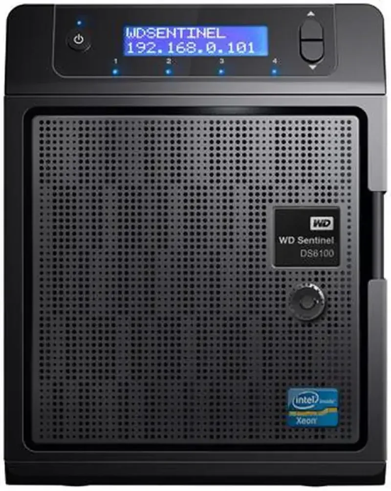 WDBWVL0120KBK-NESN - Western Digital Sentinel DS6100 12TB Ultra-Compact Storage Plus Server