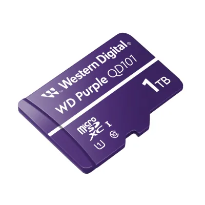 WDD100T1P0C - Western Digital Purple SC QD101 Ultra Endurance microSD Card