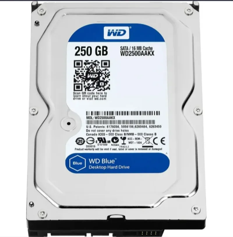 WDE2500JB-00REA0 - Western Digital Caviar Blue 250GB 7200RPM ATA-100 8MB Cache 3.5-inch Hard Drive