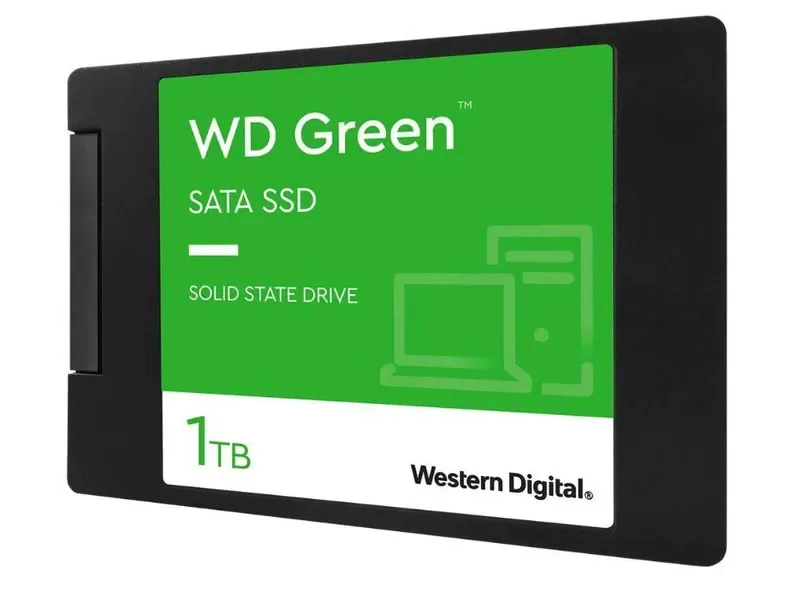 WDS100T3G0A - Western Digital Green 1TB SATA 6Gb/s M.2 2280 2.5-inch Solid State Drive