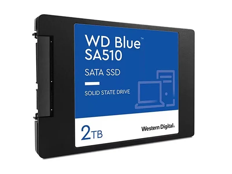 Western WDS200T3B0A-00C7K0 WD WDS200T3B0A-00C7K0 Blue SA510 2TB SATA 6Gb/s 2.5-inch Solid State Drive