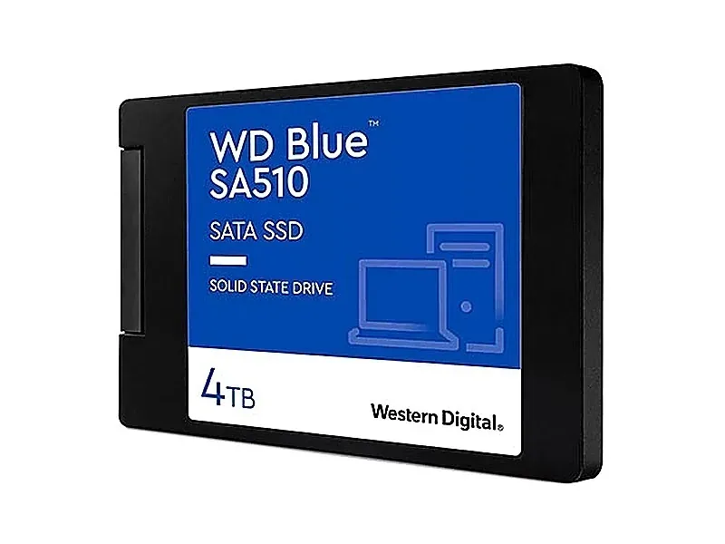 Western WDS400T3B0A Western Digital WDS400T3B0A Blue SA510 4TB Triple-Level Cell 6Gb/s SATA SFF 2.5-Inch Solid State Drive