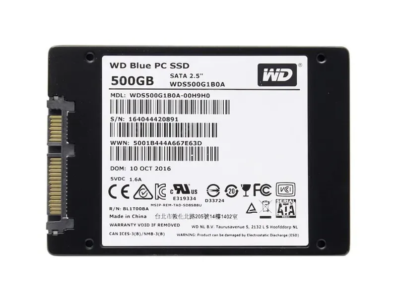 WDS500G1R0B - Western Digital Red SA500 500GB NAS Triple-Level Cell SATA 6Gb/s M.2 2280 Solid State Drive