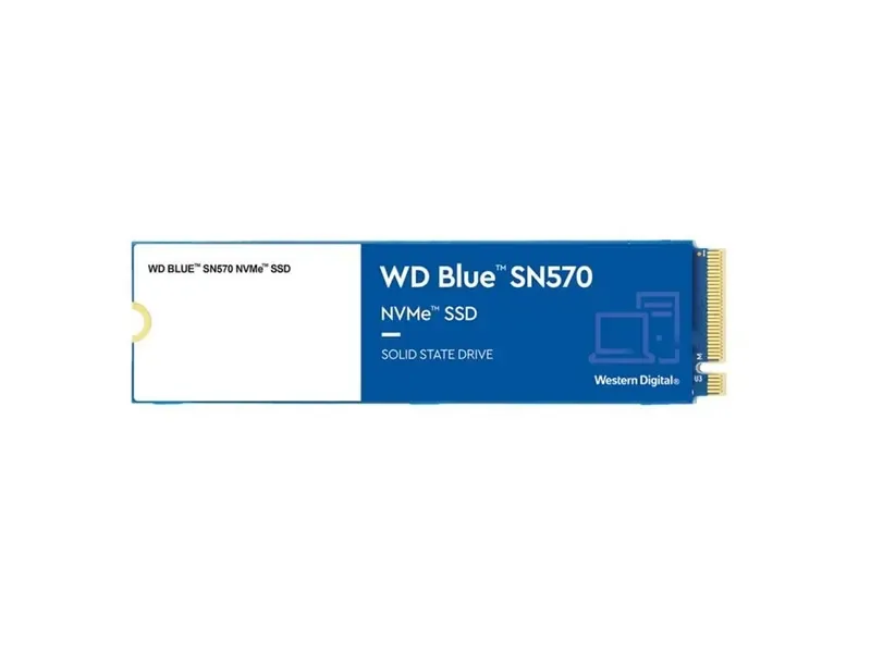 WDS500G3B0C - Western Digital Blue SN570 500GB PCI Express 3.0 x4 NVMe M.2 2280 Solid State Drive