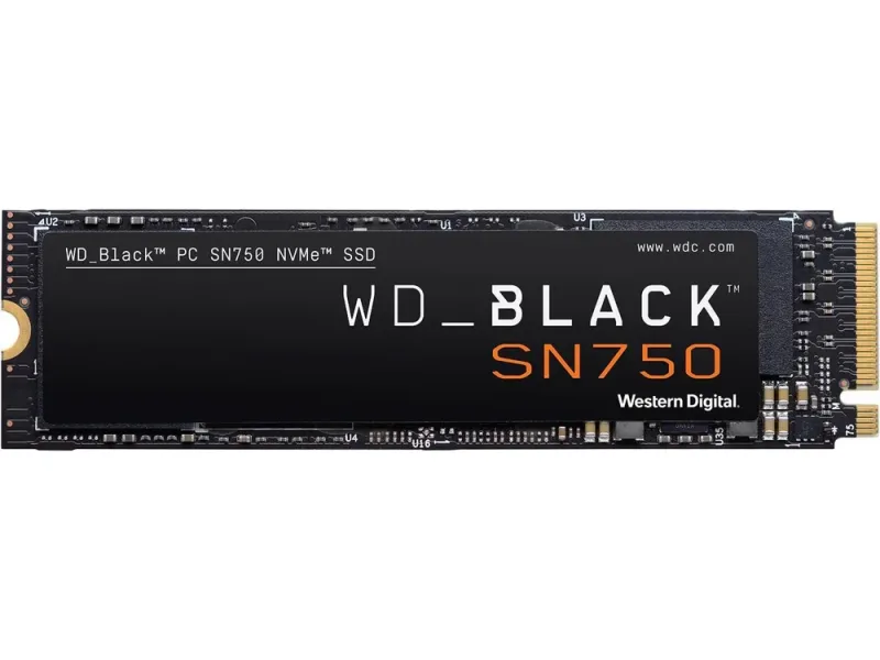 Western WDS500G3X0C Western Digital WDS500G3X0C Black SN750 Series 500GB PCI Express NVMe 3.0 x4 3D NAND M.2 2280 Gaming Solid State Drive. In Stock