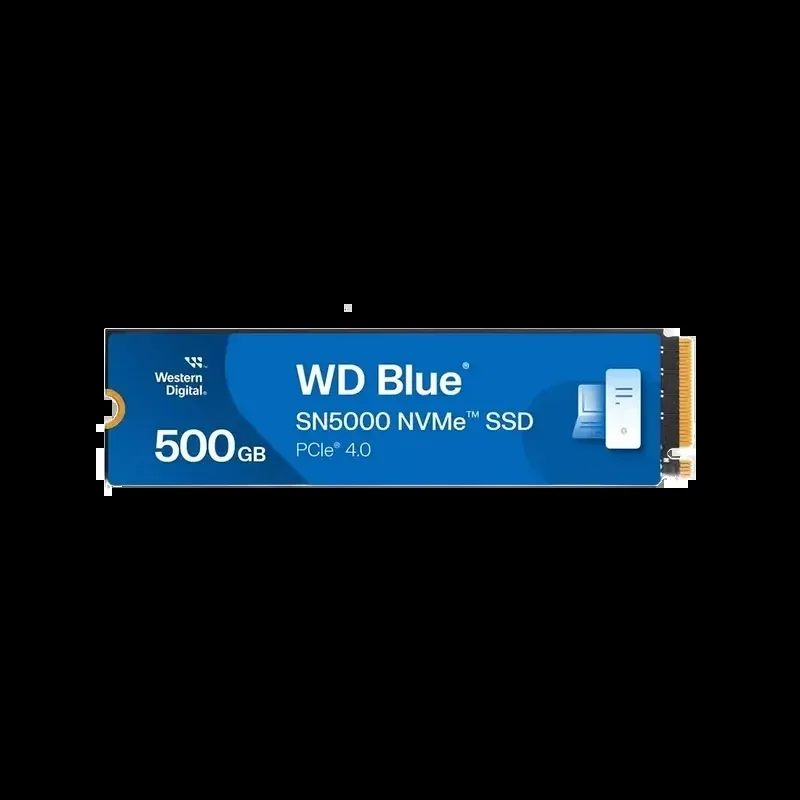 Western WDS500G4B0E Western Digital WDS500G4B0E Blue SN5000 500GB PCI Express NVMe 4.0 x4 M.2 2280 Solid State Drive. In Stock
