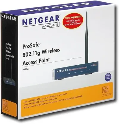 WG102NA - Netgear Wireless Access Point IEEE 802.11b/g 54Mbps