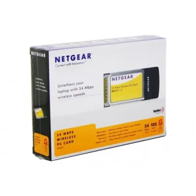 WG511GR - Netgear WG511 Wireless-G PC Card CardBus 54Mbps IEEE 802.11b/g