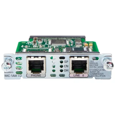 WIC-1AM-V2 - Cisco 1-Port Analog Modem Interface Card