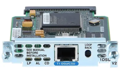WIC-1DSU-T1-V2 - Cisco 1-Port T1 / Fractional DSU / CSU WIC Interface Card