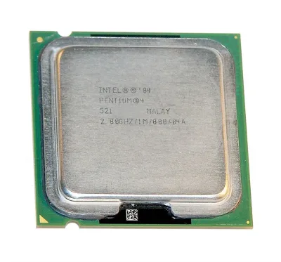 WMEL8HX - Gateway 2.8GHz 533MHz FSB 1MB L2 Cache Socket LGA775 Intel Pentium 4 1-Core Processor