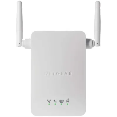 WN3000RP-100UKS - Netgear WN3000RP Wireless Range Extender IEEE 802.11n (draft) 300Mbps Wall-mountable