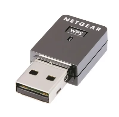 WNA1000M - Netgear IEEE 802.11n (draft) Wi-Fi Adapter USB 150Mbps External