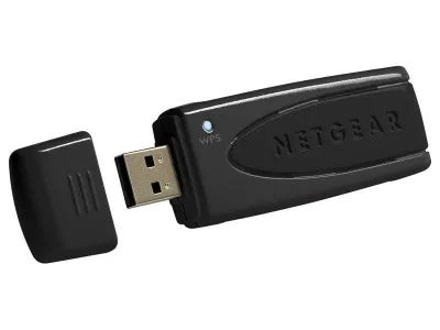 WNDA3100 - Netgear RangeMax IEEE 802.11n (draft) Wi-Fi Adapter USB 300Mbps External