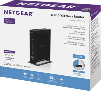WNR2000-100ATS - Netgear N300 Wireless Router