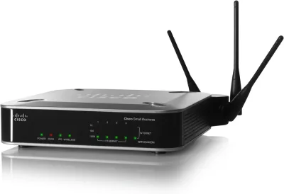 WRVS4400N-EU - Linksys Wireless-N WRVS4400N Gigabit Security Router with VPN 4 x 10/100/1000Base-TX LAN, 1 x WAN IEEE 802.11b/g Wireless Security Router