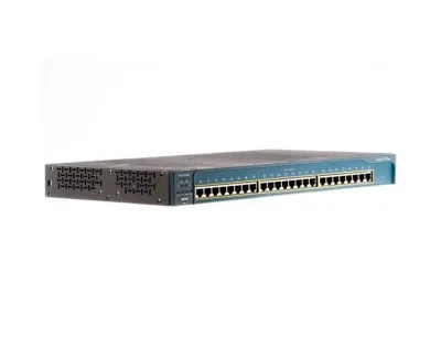 WS-C2950-24 - Cisco Catalyst 2950-24 24-Port 10/100Base-T + 2 x 100BASE-FX ports Layer 2 Managed Fast Ethernet Switch