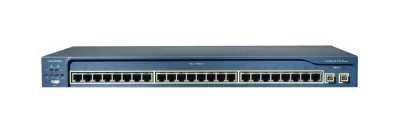 WS-C2950C-24 - Cisco Catalyst 2950C RJ-45 24-Port 24 x 10/100Base-FX Managed Rack-mountable Fast Ethernet Network Switch