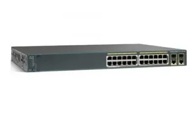 WS-C2960-24-S - Cisco Catalyst 2960-24-S 24-Port 24 x 10/100Base-TX LAN Layer 2 Managed Fast Ethernet Network Switch