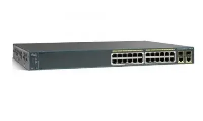 WS-C2960-24LC-S - Cisco Catalyst 2960-24-S 24-Port 24 x 10/100Base-TX LAN Layer 2 Managed Fast Ethernet Network Switch