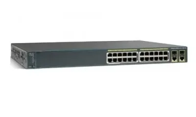 WS-C2960-24TC-S - Cisco Catalyst 2960-24-S 24-Port 24 x 10/100Base-TX LAN Layer 2 Managed Fast Ethernet Network Switch