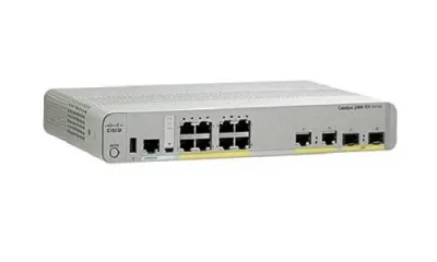 WS-C2960CX-8TC-L - Cisco Catalyst 2960-CX 8 x Ports 10/100/1000Base-T + 4 x SFP Layer 2 Managed Gigabit Ethernet Network Switch