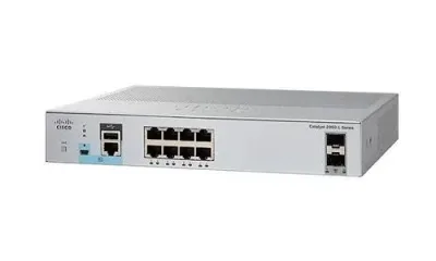 WS-C2960L-8TS-LL - Cisco Catalyst C2960L-8TS 8-Ports 10/100/1000Base-TX 2 x 1G SFP Layer 2 Managed Rack-Mountable Gigabit Ethernet Switch