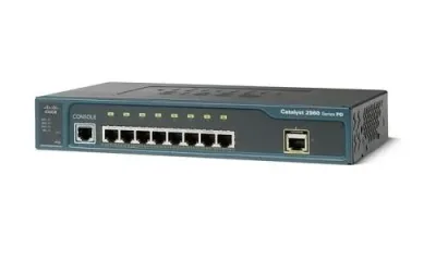 WS-C2960PD-8TT-L - Cisco Catalyst 2960 8-Ports 8 x 10/100Base-TX Layer 2 Managed Fast Ethernet Switch