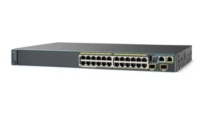 WS-C2960S-24TS-L - Cisco Catalyst 2960-S 24 x Ports 10/100/1000Base-T + 2 x SFP Layer 2 Managed Gigabit Ethernet Network Switch