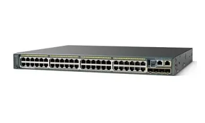 WS-C2960S-F48LPS-L - Cisco Catalyst 2960-S Series PoE+ 48 x Ports 10/100Base-TX + 4 x SFP Layer 2 Managed Gigabit Ethernet Network Switch