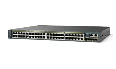 WS-C2960S-F48TS-L - Cisco Catalyst 2960-S Series 48 x Ports 10/100Base-TX + 2 x SFP Layer 2 Managed Gigabit Ethernet Network Switch