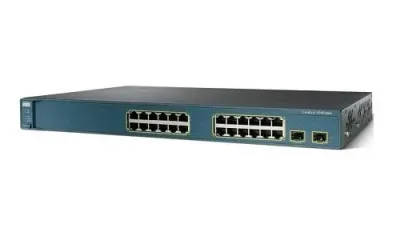 WS-C3560-24TS-E - Cisco Catalyst 3560 24 x Ports 10/100Base-T + 2 x 10GE (X2) Layer 3 Managed Fast Ethernet Network Switch